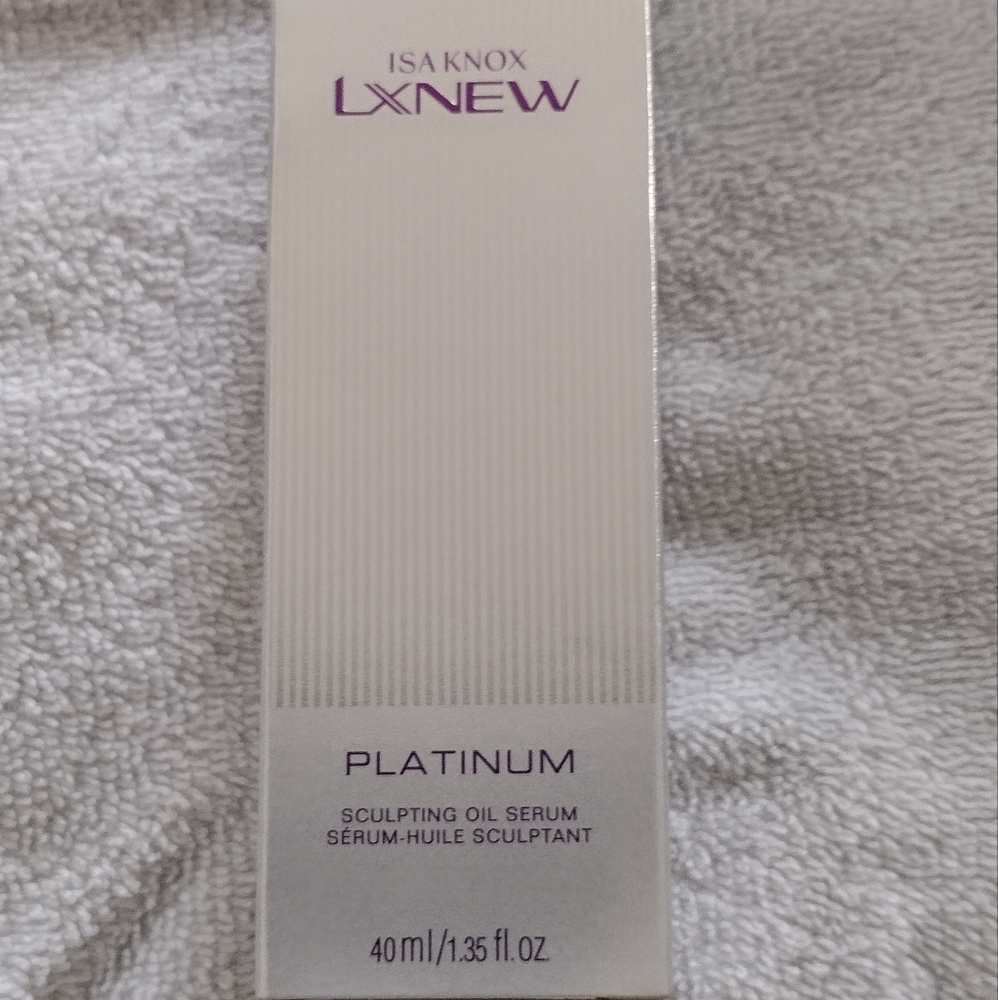 Lxnew Platinum Sculpting Serum Oil New in box 40ml/1.35 FL ozs